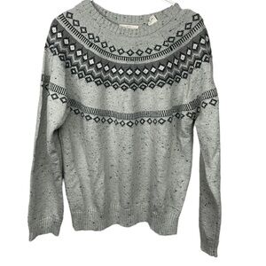 Weatherproof Vintage Nordic Fair Isle Ski Sweater XL